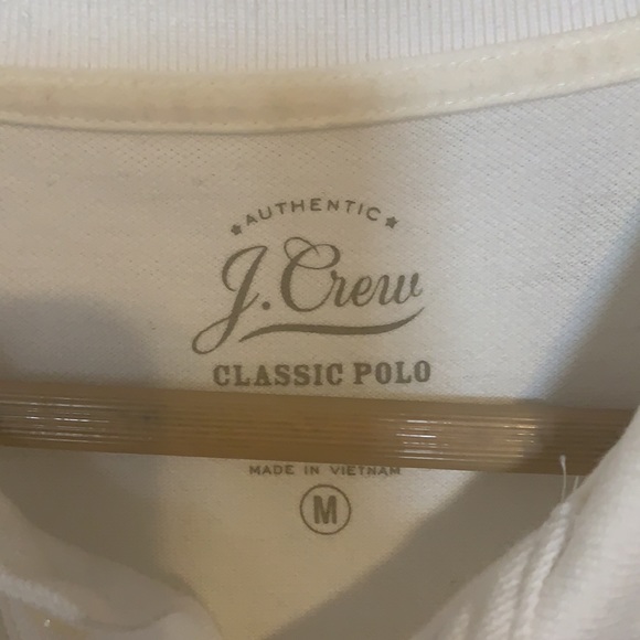 Men’s White Medium Polo from J Crew - Picture 3 of 4